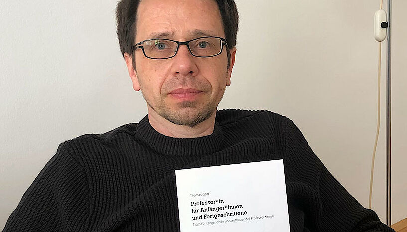 Thomas Götz mit seinem neuen Buch
